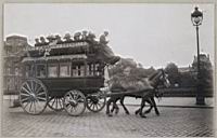 Omnibus parisien a 2 chevaux (1855)(Porte Saint Martin - Grenelle)